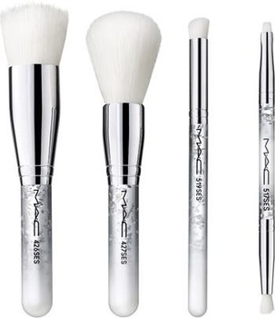 M.A.C. Brush of Snow Essential Brush Kit - Best Makeup Brush Travel Set
