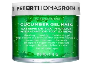 Peter Thomas Roth Cucumber Gel Mask Extreme Detoxifying Hydrator - Best Face Mask For Sensitive Skin