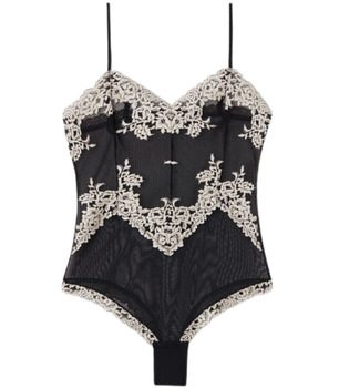 Intimissimi Pretty Flowers Tulle and Lace Bodysuit - Best Gift For Women In Their 30s
