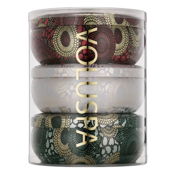 Voluspa Japonica Set of 3 3-Wick Tin Candles