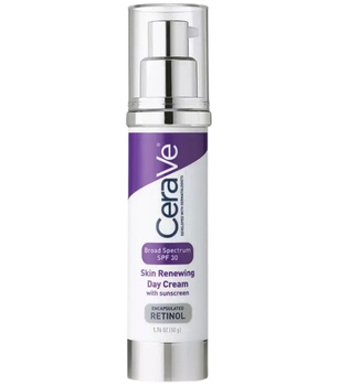 CeraVe Skin Renewing Day Cream SPF 30 - Best Drugstore Anti-Aging Moisturizer With SPF