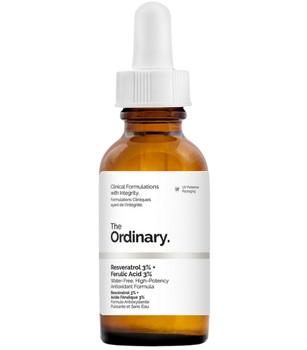 The Ordinary Resveratrol 3% + Ferulic Acid 3% - Best Drugstore Resveratrol Skincare Products