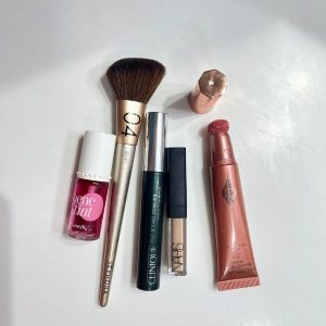 makeup products we used for the makeup without foundation look using concealer