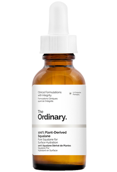 The Ordinary 100% Plant-Derived Squalane - Best Squalane Skincare Products - Best Budget Squalane Oil