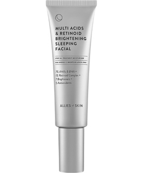 Allies of Skin Multi Acids & Retinoid Brightening Sleeping Facial - Best Products with Granactive Retinoid