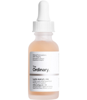 The Ordinary Lactic Acid 5% + HA - Best Exfoliators to Use with Retinol