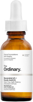 The Ordinary Resveratrol 3% + Ferulic Acid 3% - best drugstore ferulic acid serums