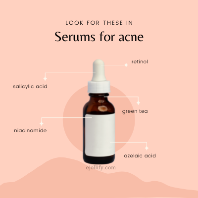 what serum should I use for acne and oily skin