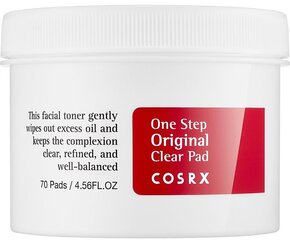 Cosrx One Step Original Clear Pad - Best Korean Toner For Oily Skin and Large Pores