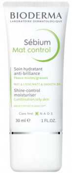 Bioderma Sebium Mat Control Shine-Control Moisturizer