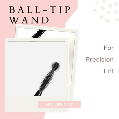 Types of Mascara Wands - Ball Tip Wand