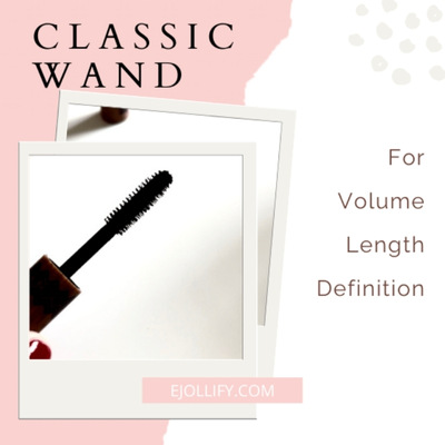 Types of Mascara Wands - Classic Wand