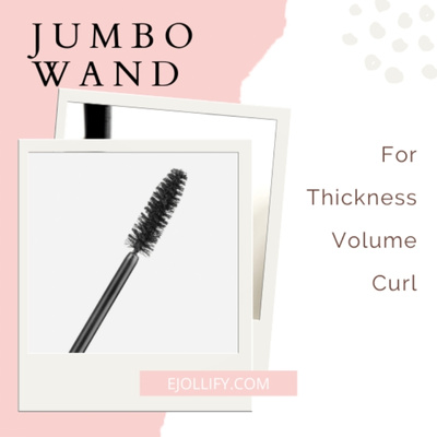Types of Mascara Wands - Jumbo Wand