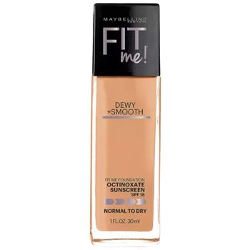 Maybelline Fit Me Dewy + Smooth Foundation - Best Drugstore Dewy Foundation