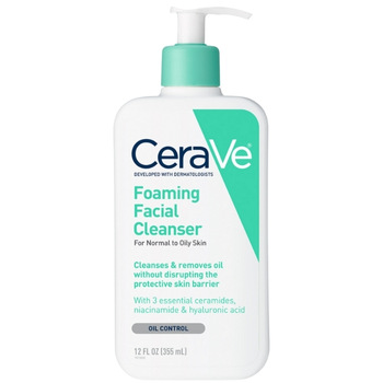 CeraVe Foaming Facial Cleanser - Best Drugstore Foaming Cleanser