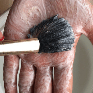How to Clean Makeup Brushes - Step 5