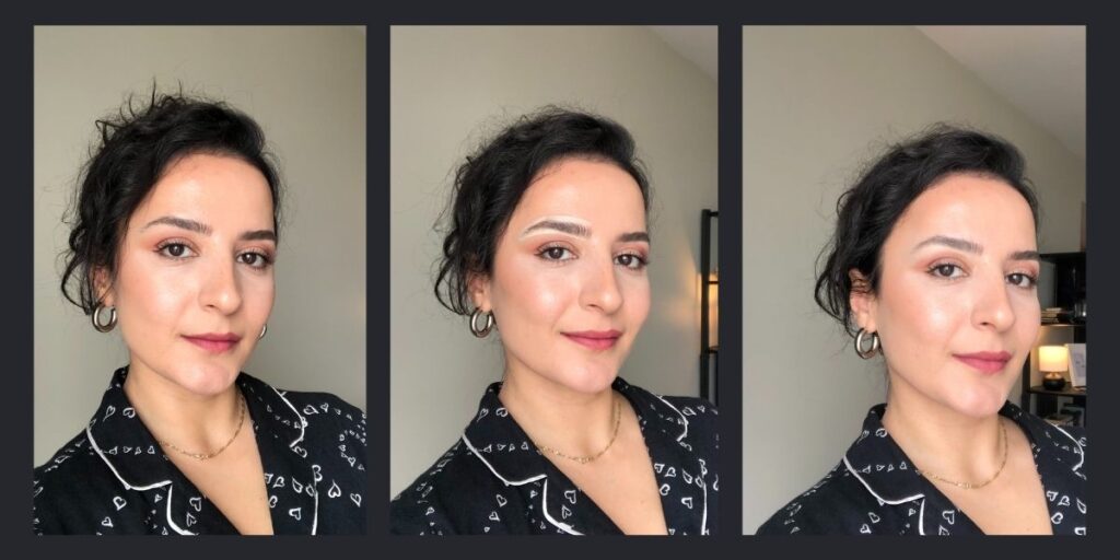 How to Use Concealer to Define Eyebrows - Before After