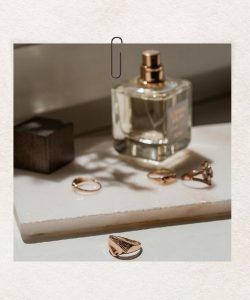 Perfume and jewellery